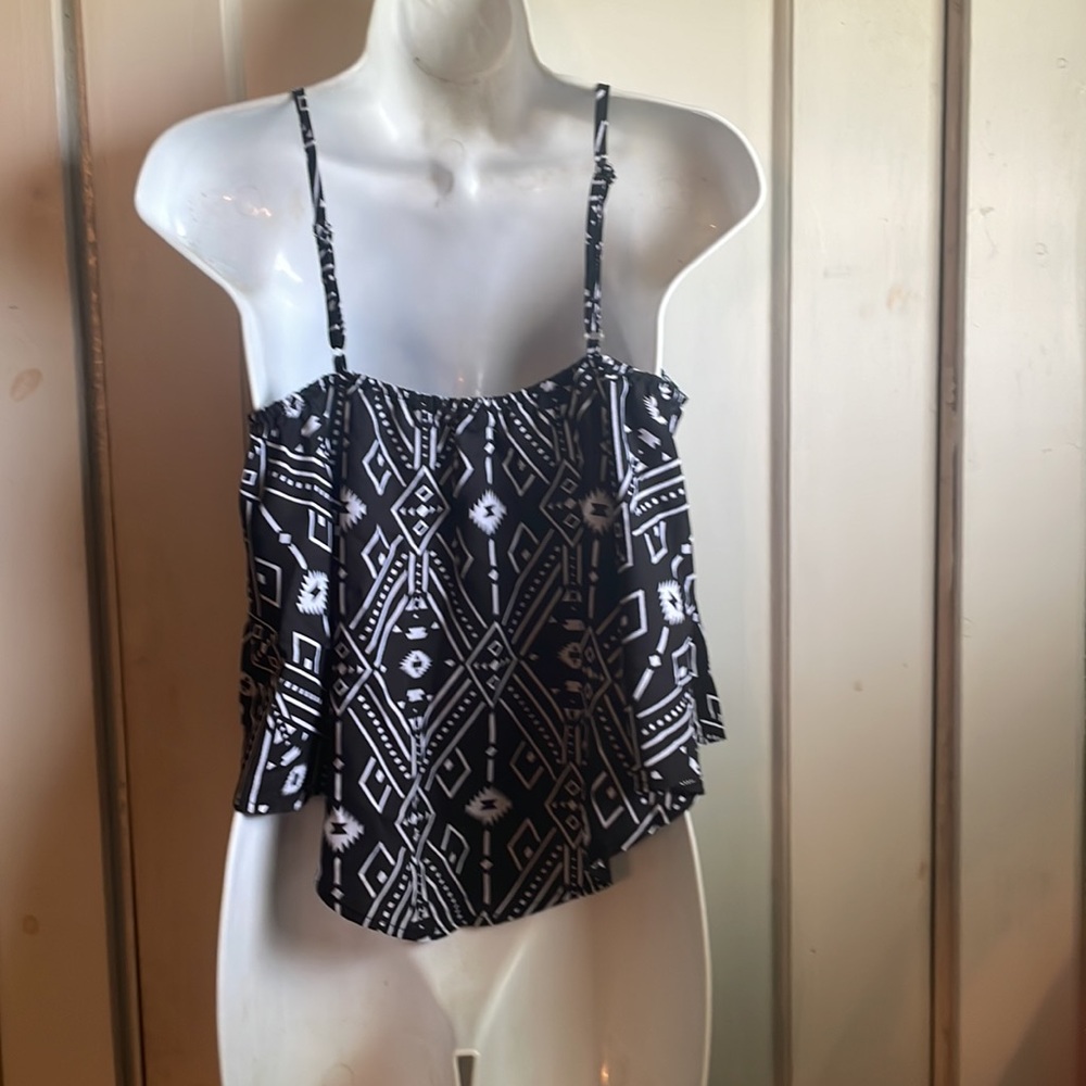 Aztec print tank - Picture 2 of 4